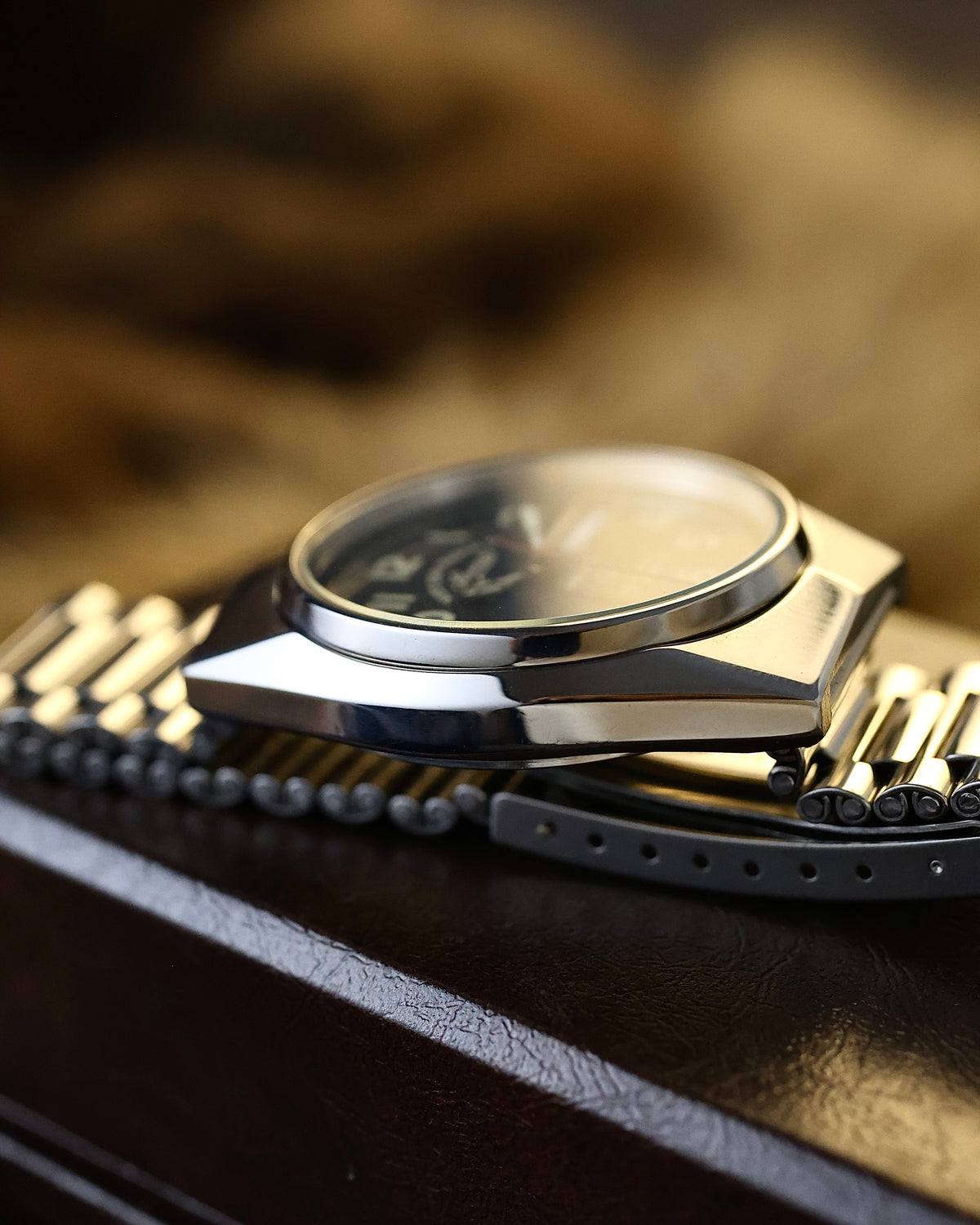 Swiss Vintage West End Watch – Sowar Prima – Black Dial 1970’s – 17J Automatic Cal.2878 Watch for sale