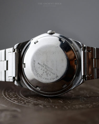 1983 VINTAGE SEIKO 5 AUTOMATIC "RACING STRIPE" 6309-6104 MEN'S WATCH