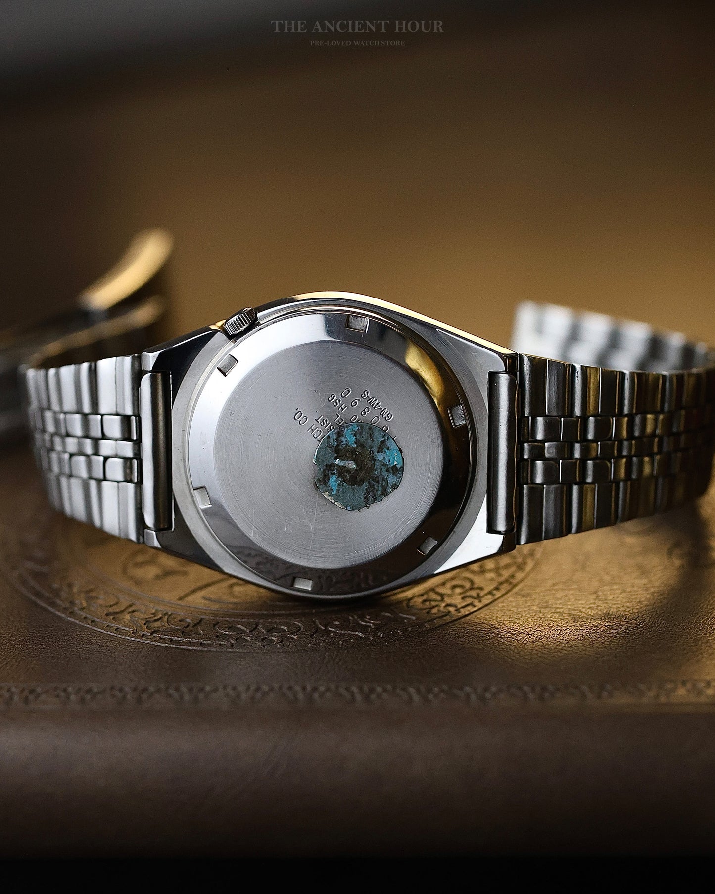 Vintage Citizen Eagle 7 Automatic 21 Jewels Black Dial