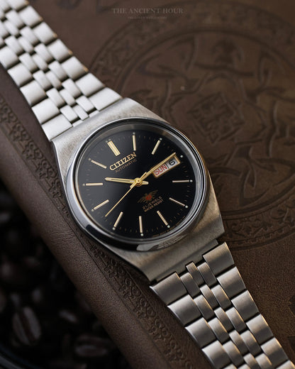 Vintage Citizen Eagle 7 Automatic 21 Jewels Black Dial