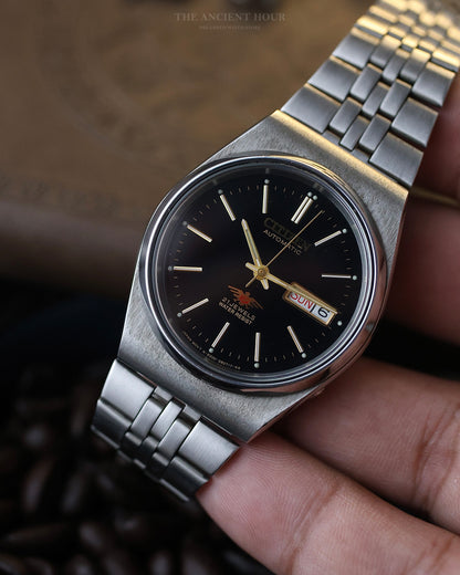 Vintage Citizen Eagle 7 Automatic 21 Jewels Black Dial