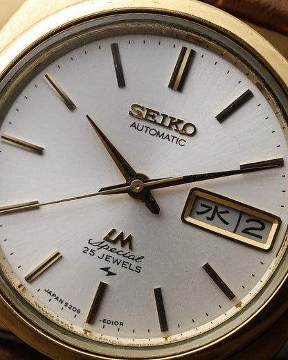 1971 Seiko Special LM Gold plated 5206-6030 Automatic Watch