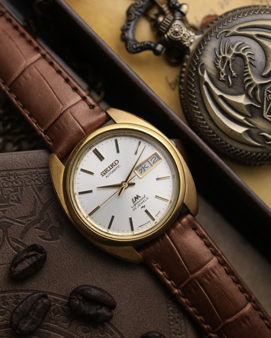 Seiko Special LM Gold plated 5206-6030 AutomatIC Watch