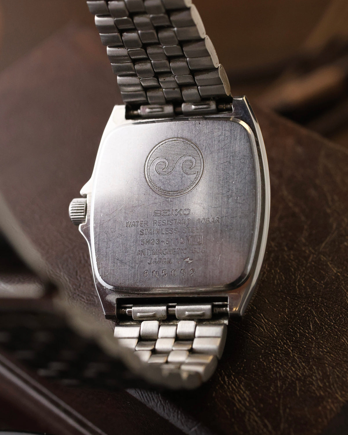 Vintage Seiko Chronos Tonneau – Black Radiator Dial