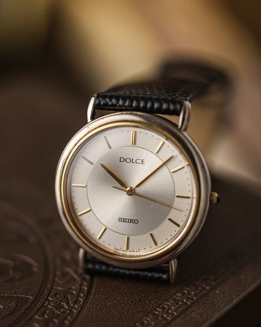 Vintage Seiko Dolce SGP Bezel – Ref. 8N41-6100