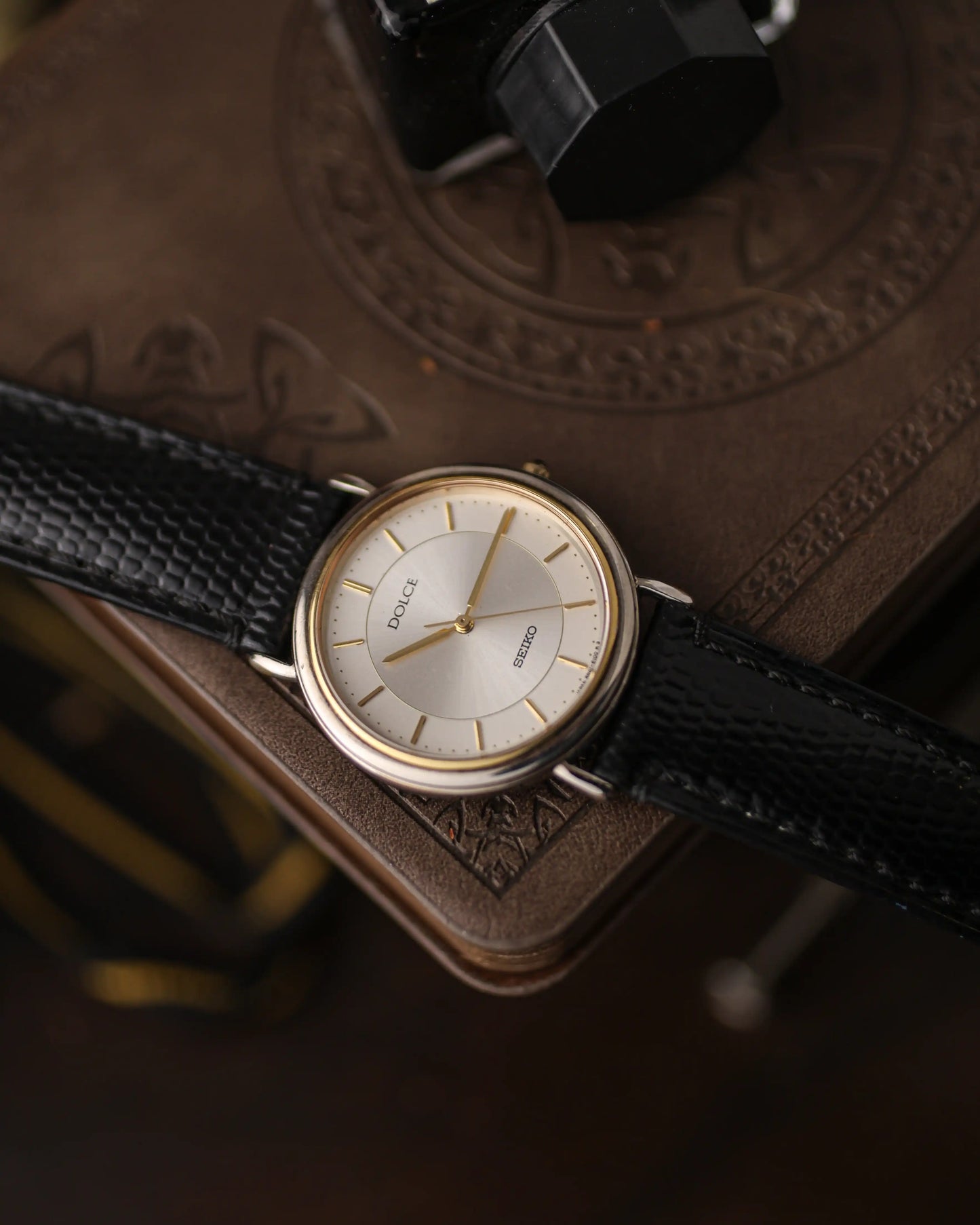 Vintage Seiko Dolce SGP Bezel – Ref. 8N41-6100