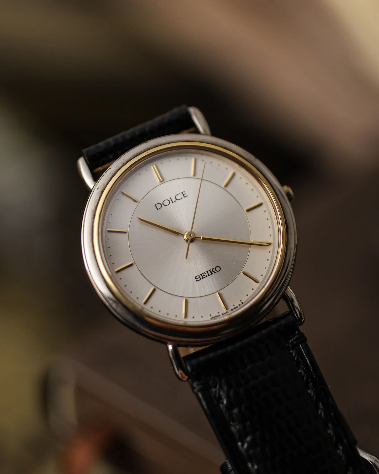 Vintage Seiko Dolce SGP Bezel – Ref. 8N41-6100