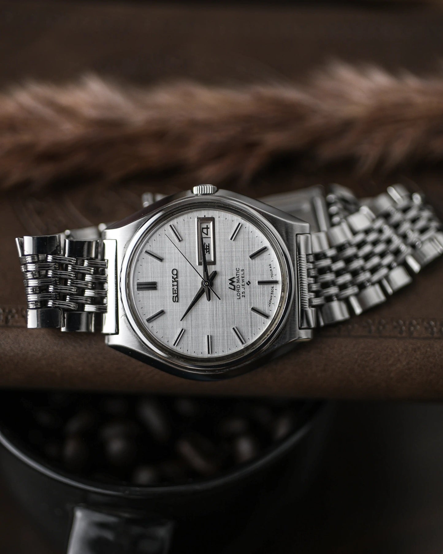 1969 Vintage Seiko LM Linen texture dial Ref. 5606-7010