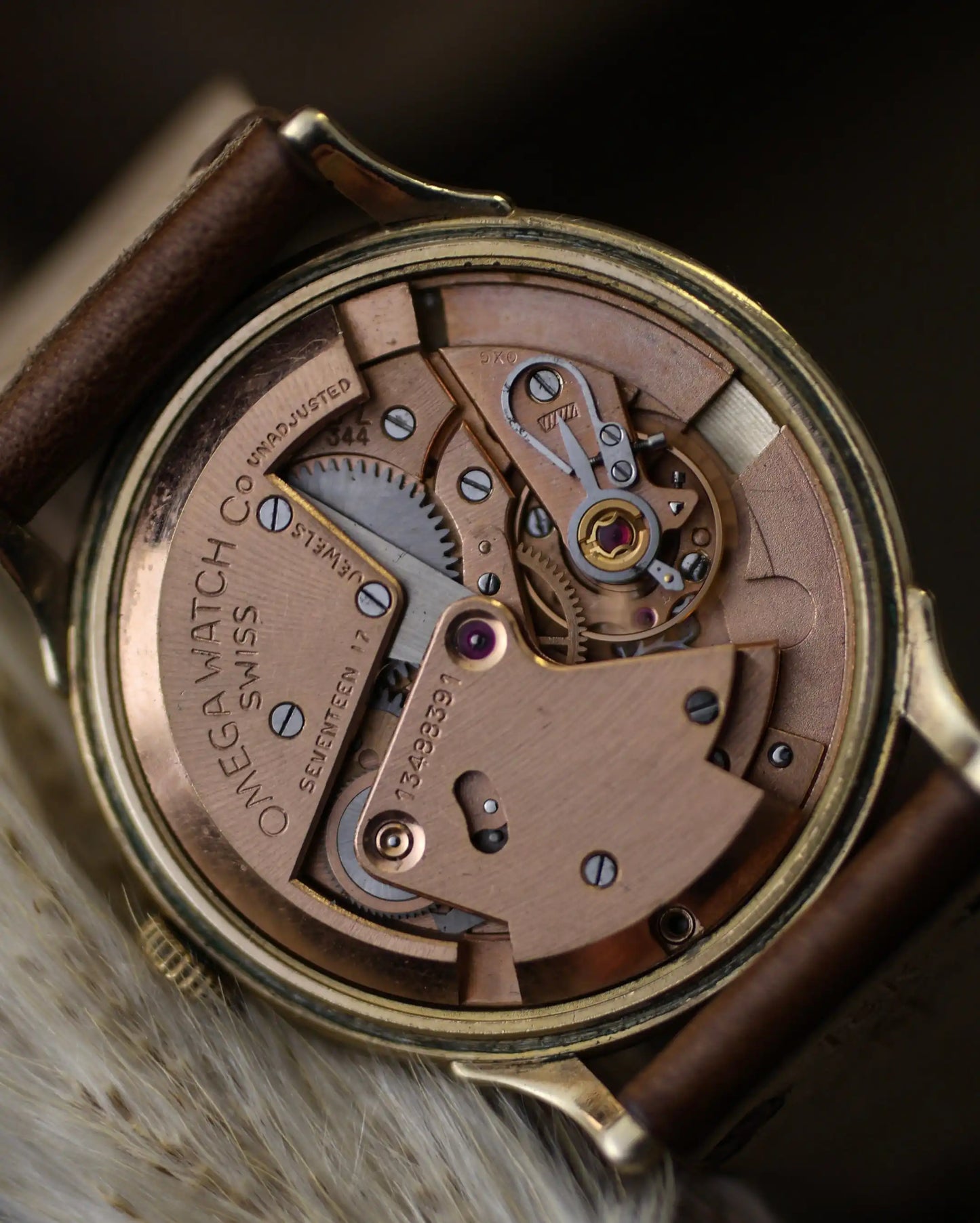 1950s Vintage Omega  – Cal. 344 Bumper Automatic Watch