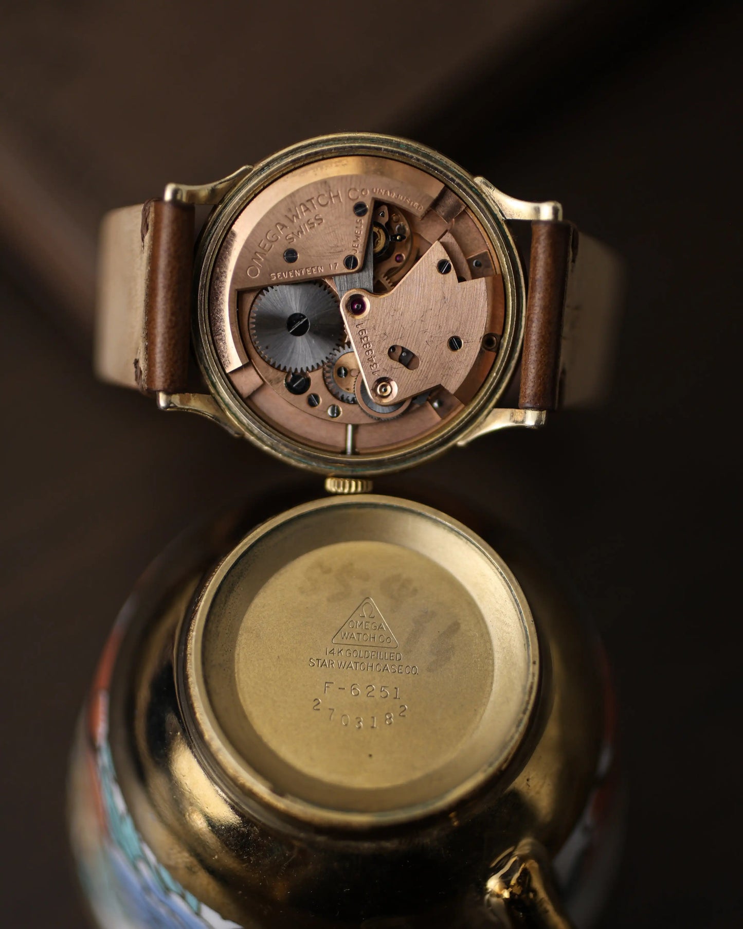 1950s Vintage Omega  – Cal. 344 Bumper Automatic Watch