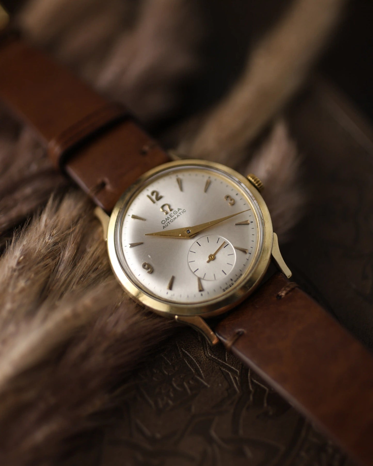 1950s Vintage Omega  – Cal. 344 Bumper Automatic Watch