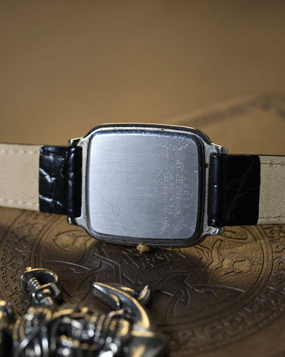 Vintage Seiko Spirit Tank shaped Quartz Ref. 7N01-5210 Watch for sale