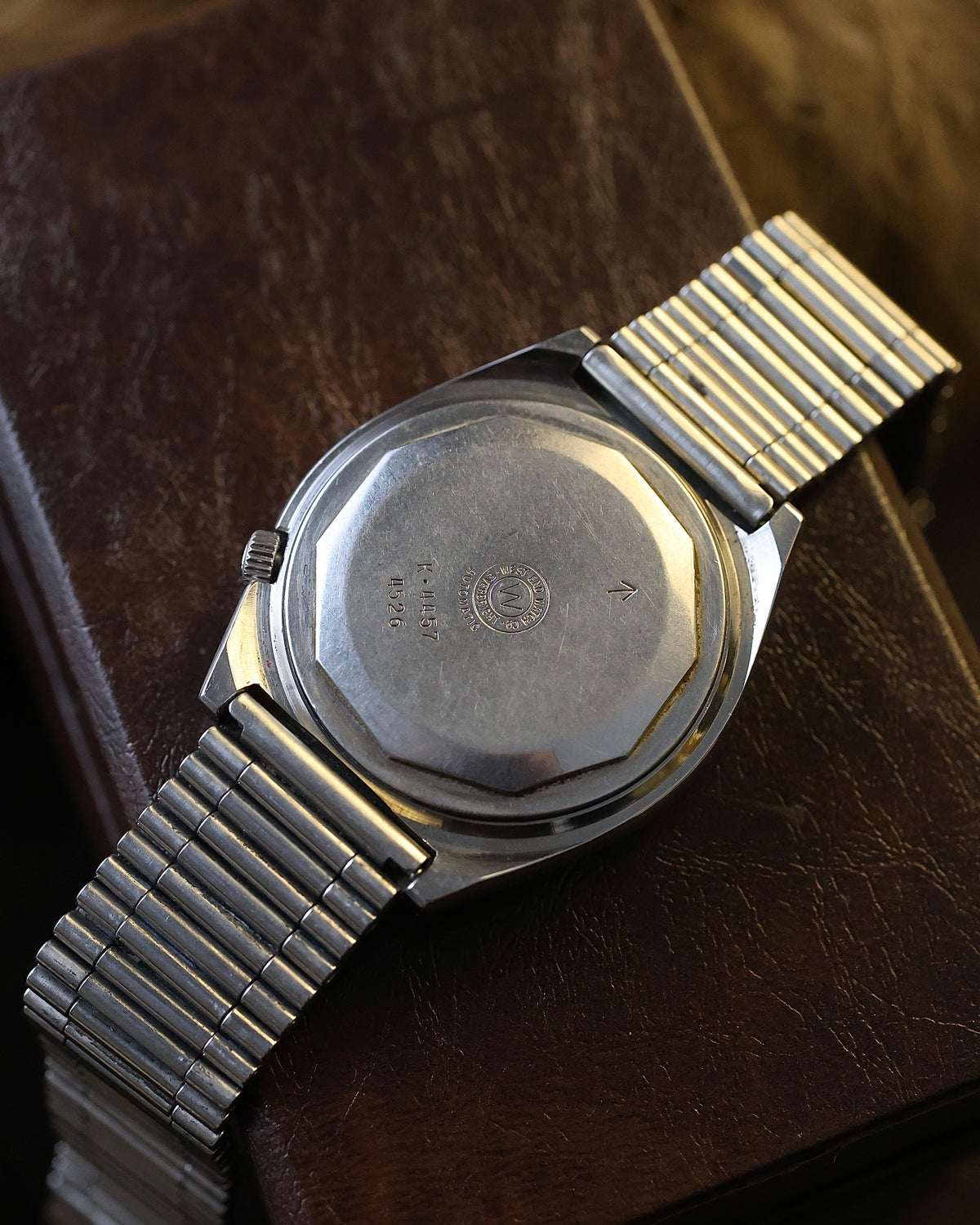 Swiss Vintage West End Watch – Sowar Prima –  Black Dial 1970’s – 17J Automatic Cal.2878 Watch for sale