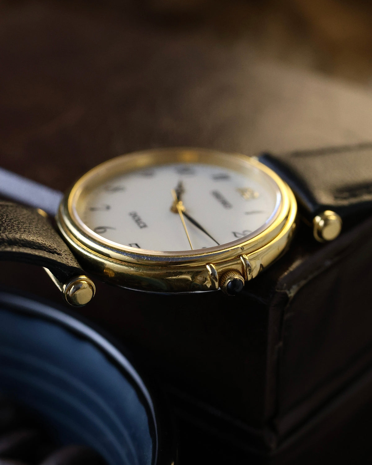 1984 Vintage Rare SGP Seiko Dolce ✨ Breguet Numerals T Lugs - Watch Ref. 8N41-7050