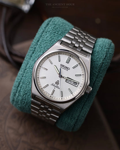 1981 SEIKO SILVERWAVE QUARTZ 8229-7000 JDM TILE TEXTURE DIAL