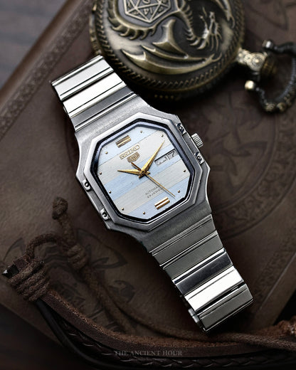 Rare Vintage Seiko 5 Automatic Ref 4219-5010 Stainless Steel