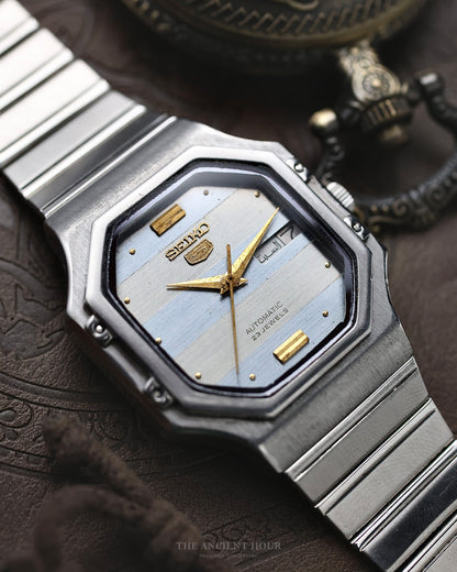 Rare Vintage Seiko 5 Automatic Ref 4219-5010 Stainless Steel