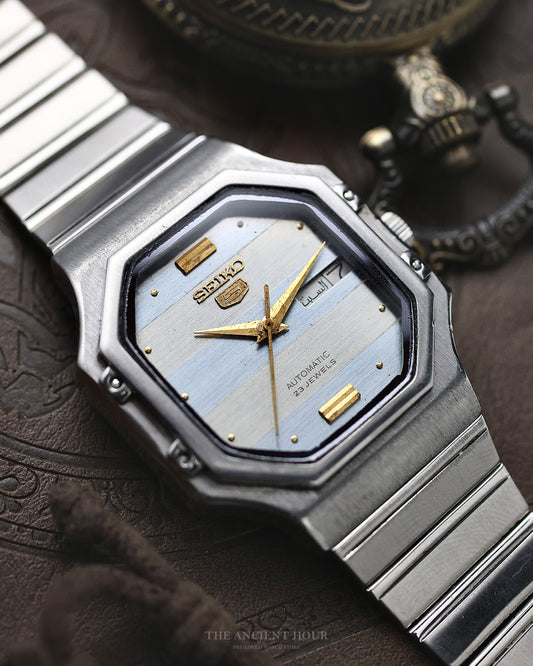 Rare Vintage Seiko 5 Automatic Ref 4219-5010 Stainless Steel