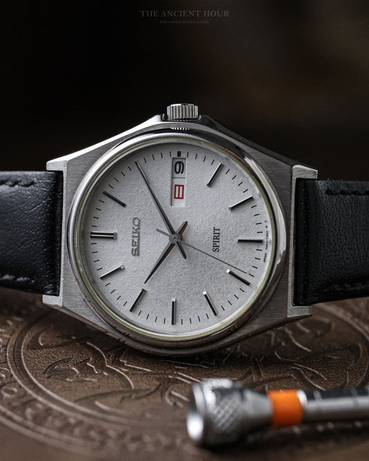 Seiko Spirit Snowflake 7N43-7000 kanji day/date calendar