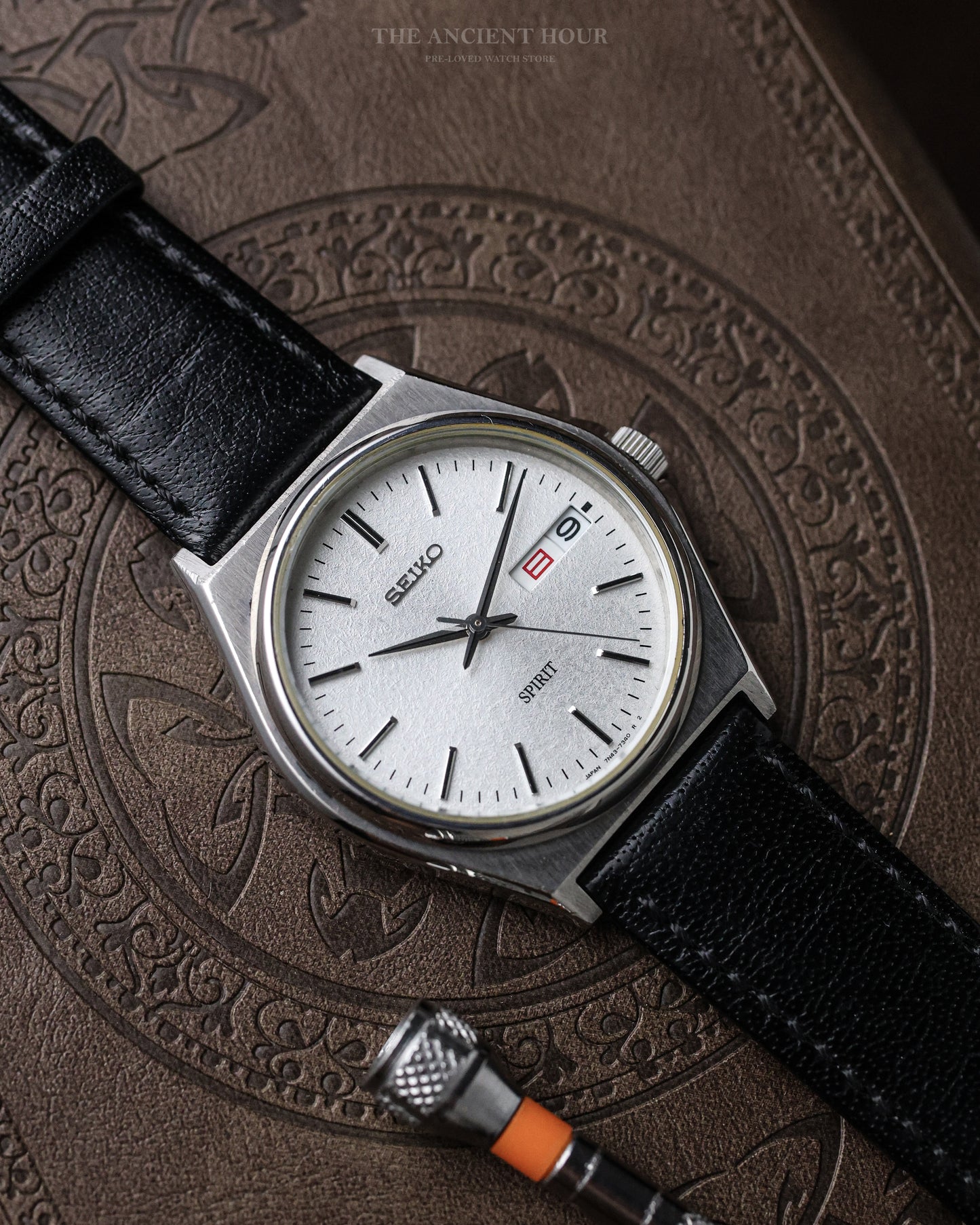 Seiko Spirit Snowflake 7N43-7000 kanji day/date calendar