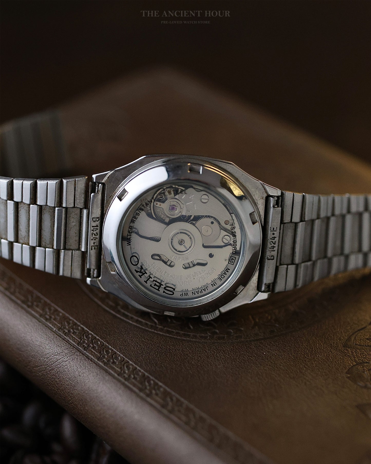 Vintage Seiko 5 Automatic 7S26 21 Jewels Silver Dial