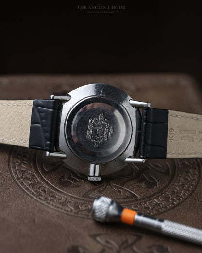 Vintage Seiko Chariot Ref. 2520-0090 Checkered grid dial