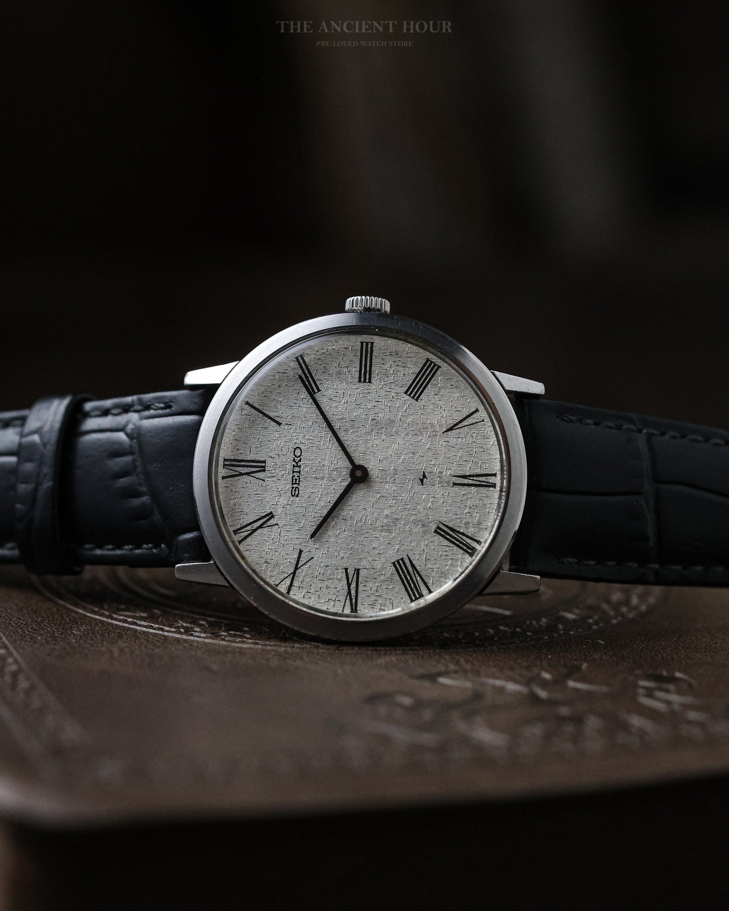 Vintage Seiko Chariot Ref. 2520-0090 Checkered grid dial