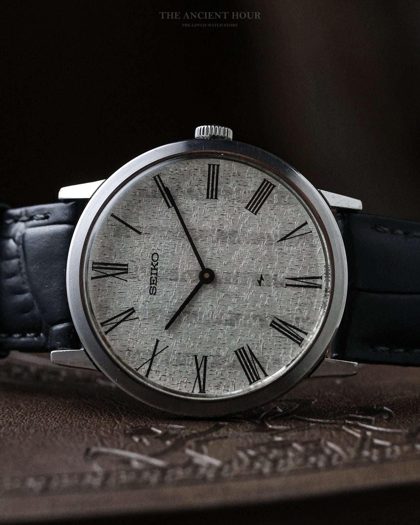 Vintage Seiko Chariot Ref. 2520-0090 Checkered grid dial