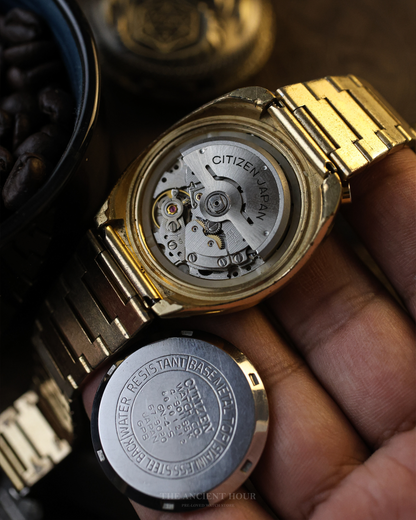1970's Brad Pitt Vintage Citizen Bullhead 8110 Automatic Chronograph