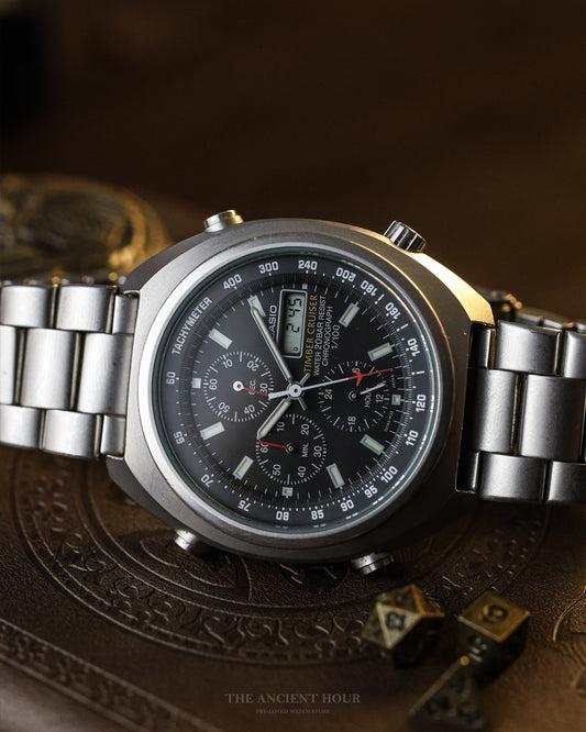 1995 CASIO TIMBER CRUISER TIC-100 ANALOG-DIGITAL CHRONOGRAPH