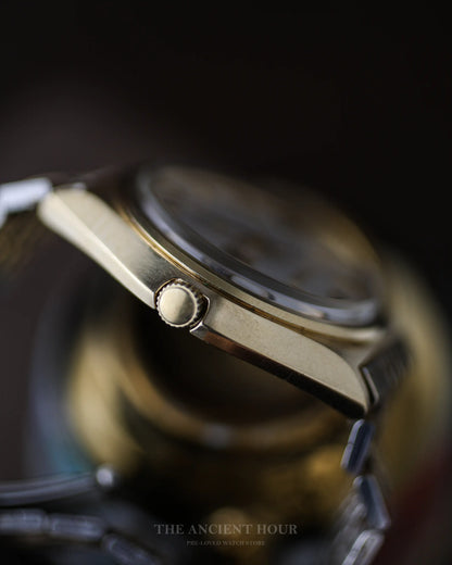 1970 Vintage Seiko Gold Plated linen dial Ref. 5606-7010