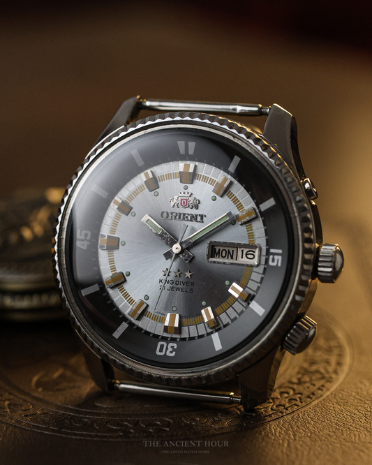 1970's Ultra Rare Vintage Orient King Diver 0469620-7A - 21 Jewels Automatic watch