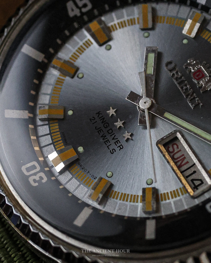 1970's Rare Orient King Diver 0469620-7A - 21 Jewels Auto watch