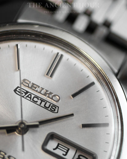 Seiko 5 Actus - 6106 Automatic movement - White linen dial