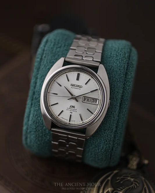 1970s Vintage Seiko Special LM Cushion Case 5206-6010 Automatic