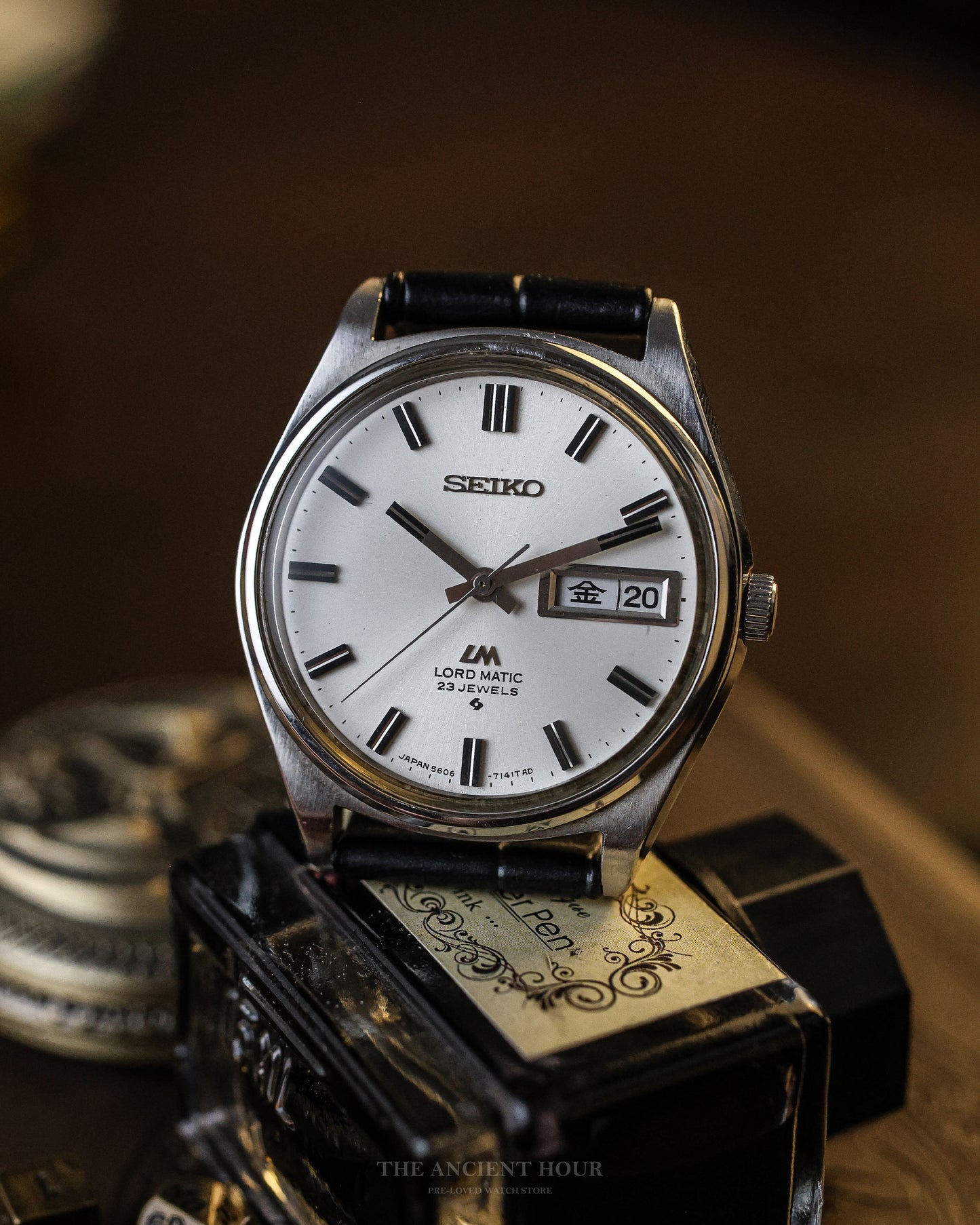 1970's Rare Vintage Seiko Lordmatic LM 5606-7141 Automatic watch